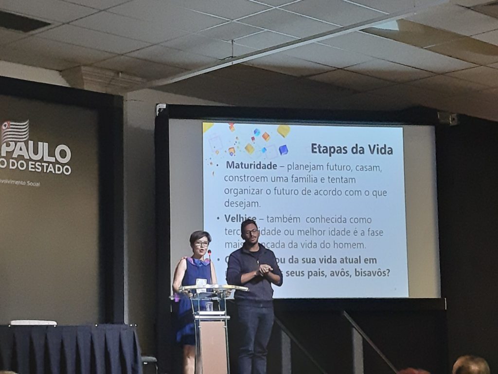 Maria do Carmo Kobayashi na Conferência Estadual do Idoso