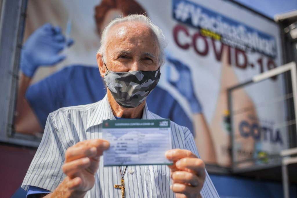 vacinação Vagner Santos/Prefeitura de Cotia-SP